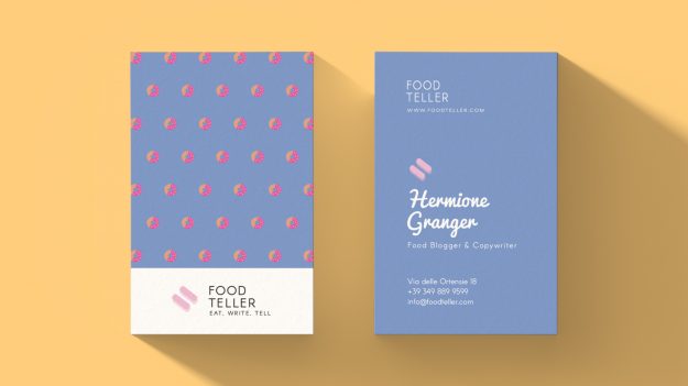 Business Card Mock Come creare biglietti da visita professionali