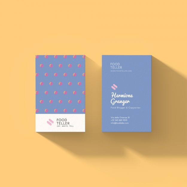 Business Card Mock Come creare biglietti da visita professionali