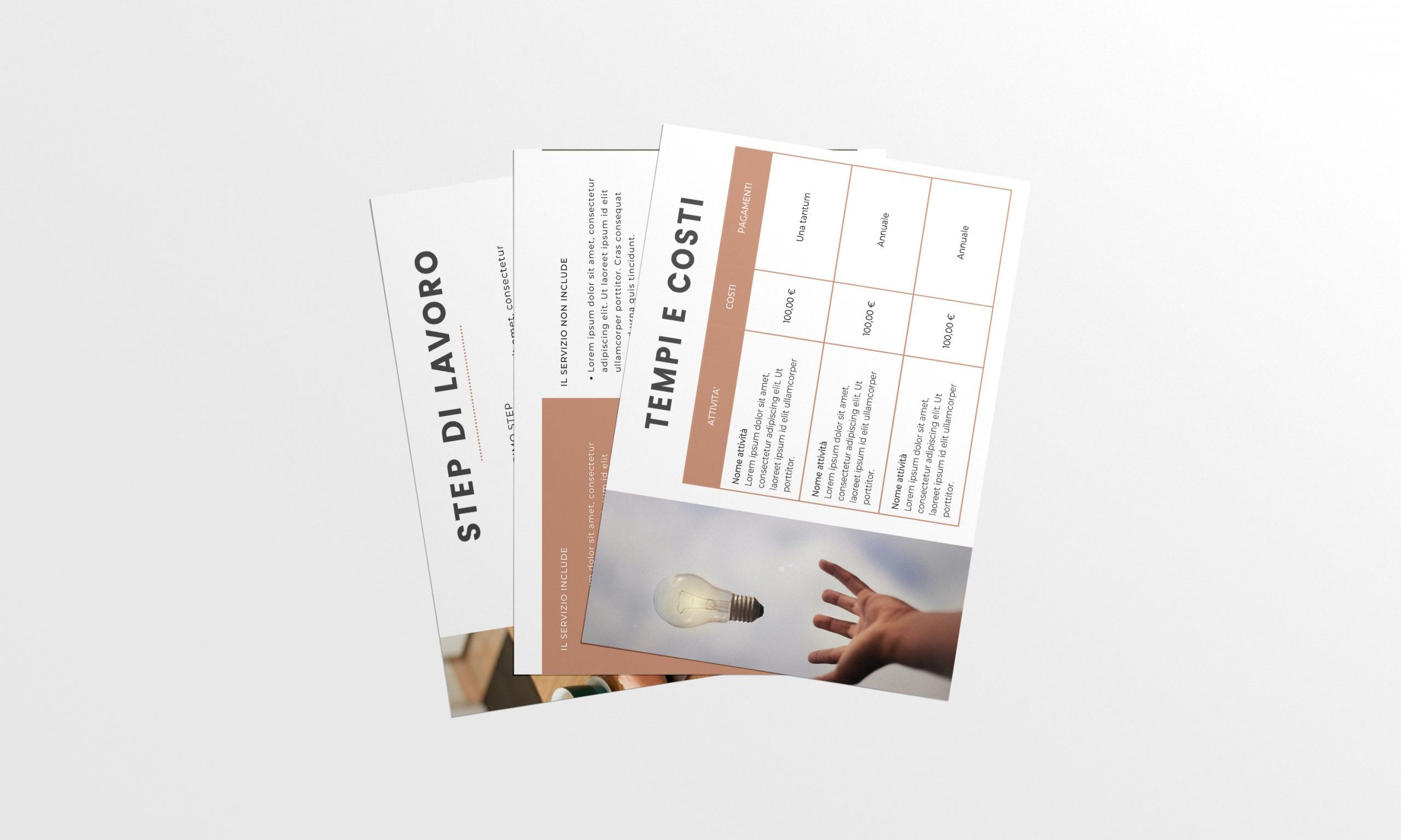 Template preventivo professionale per freelance