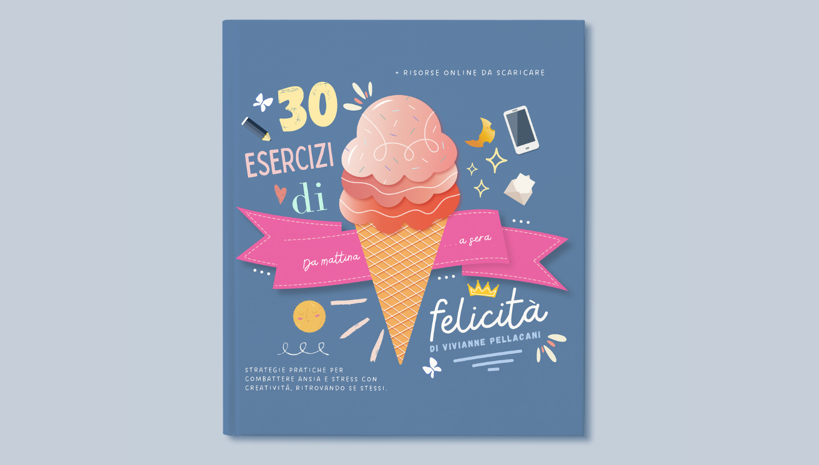 Copertina sfondo azzurro